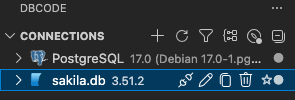 Edit connection option