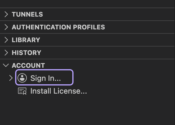 Sign In Button
