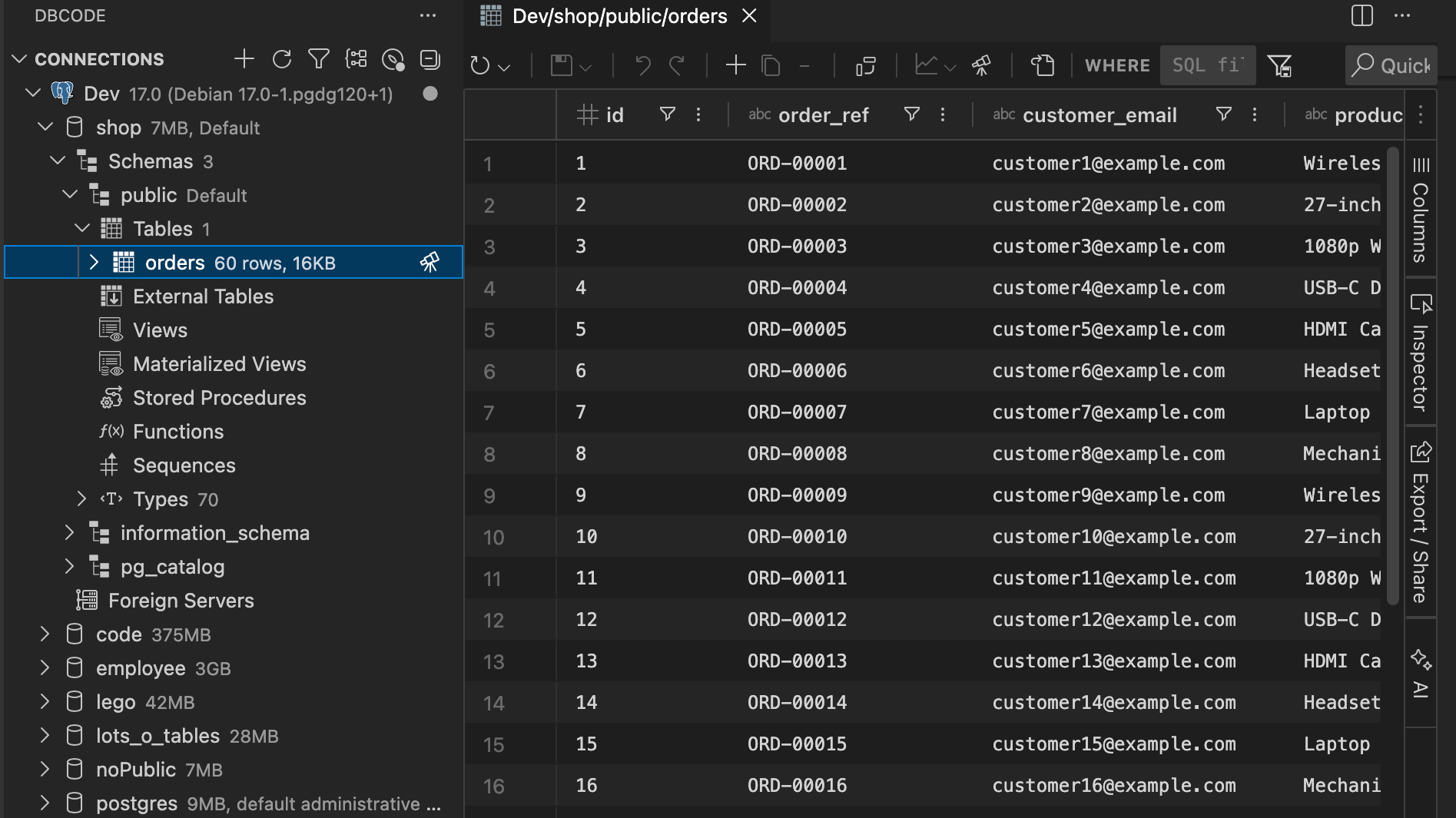 How to Copy Production Data to Your Dev Database (No Dump Files)