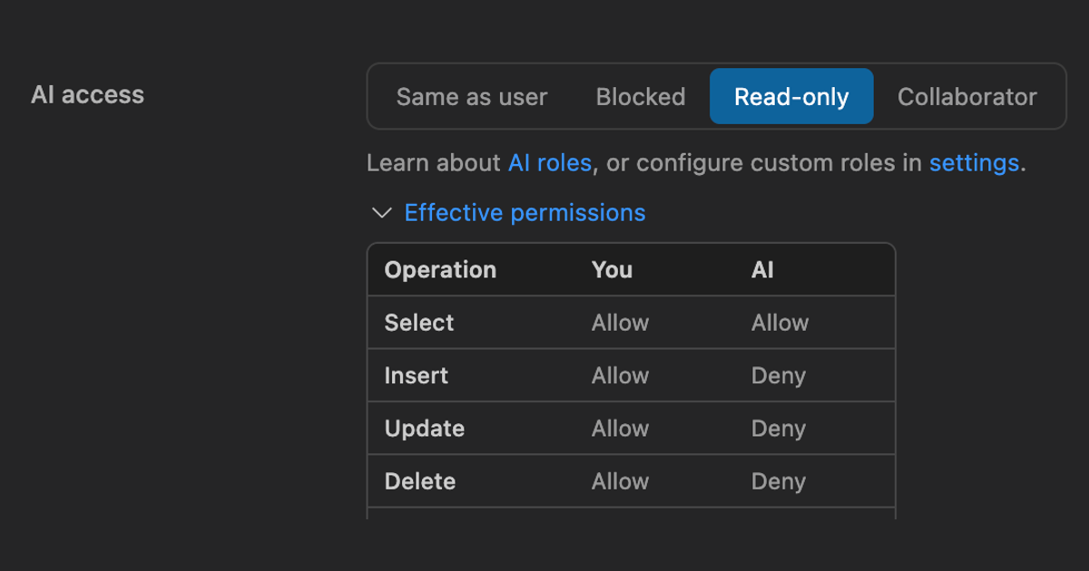 Put Guardrails on AI Database Access in VS Code