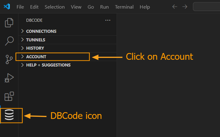 Account Tab