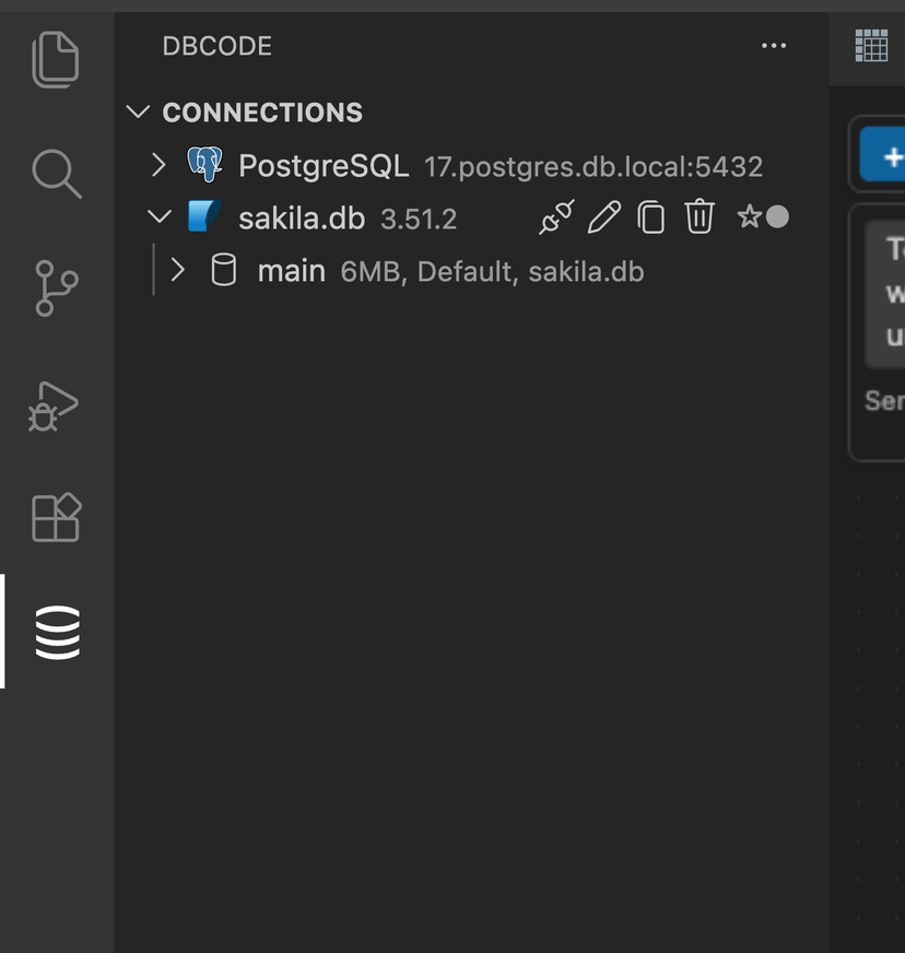 Access DBCode Extension