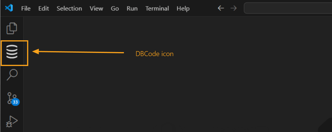 DBCode icon in VS Code