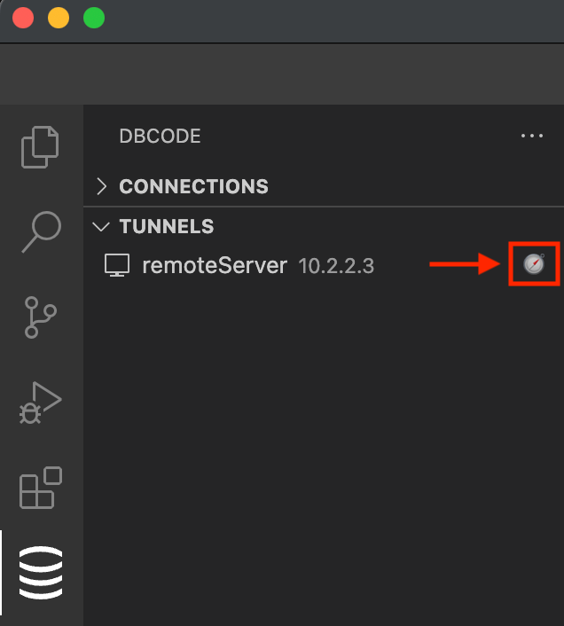 Discovered SSH tunnels